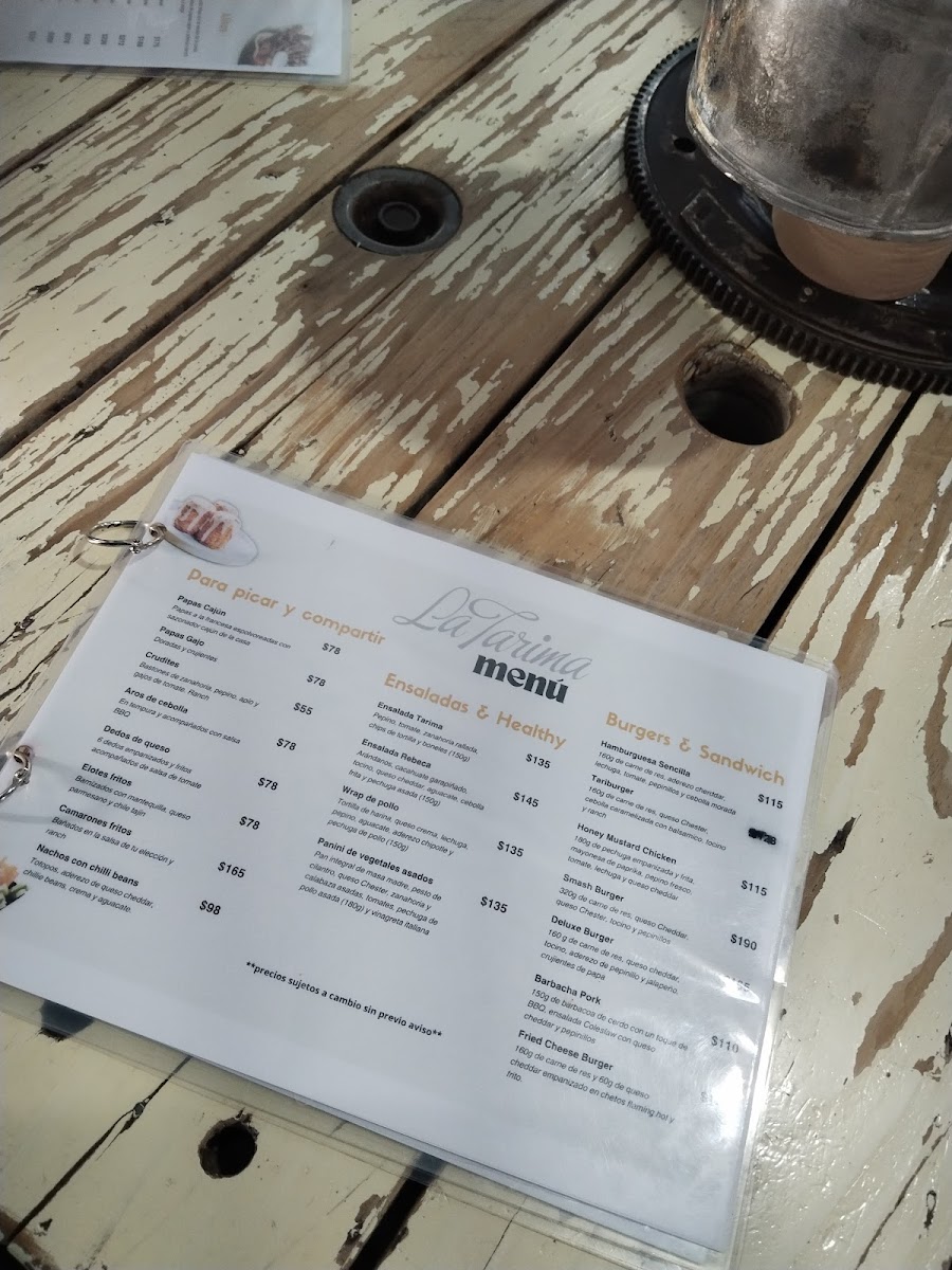 Menu La Tarima-1