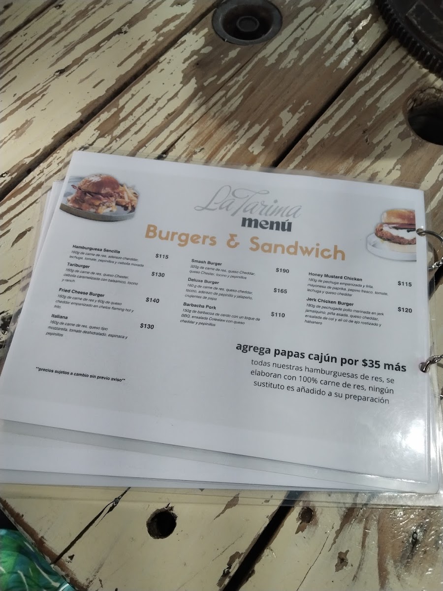 Menu La Tarima-2