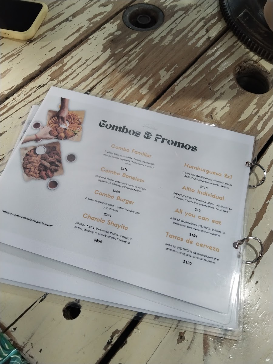Menu La Tarima-4
