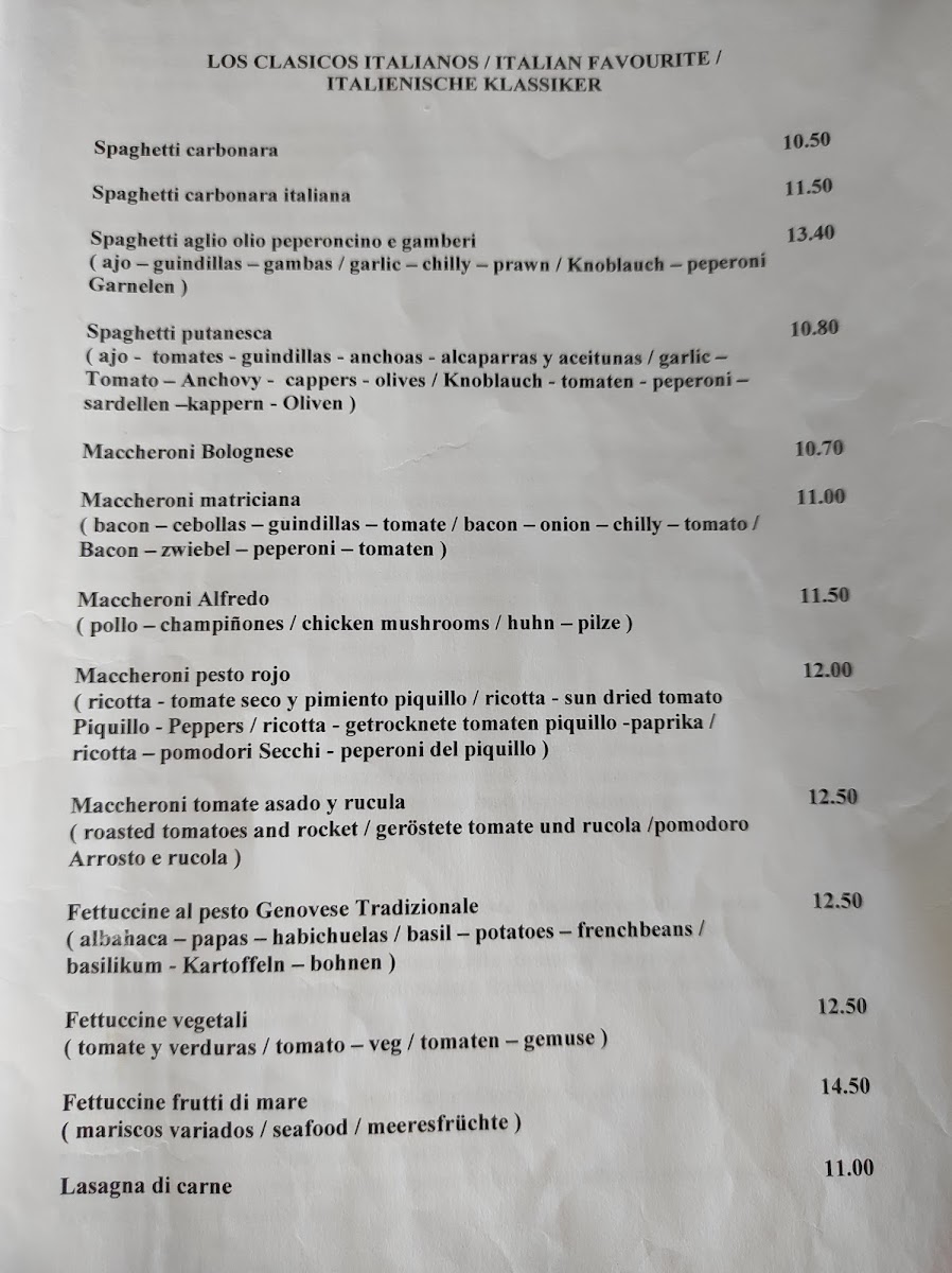 Menu La Tasca De Lita-10