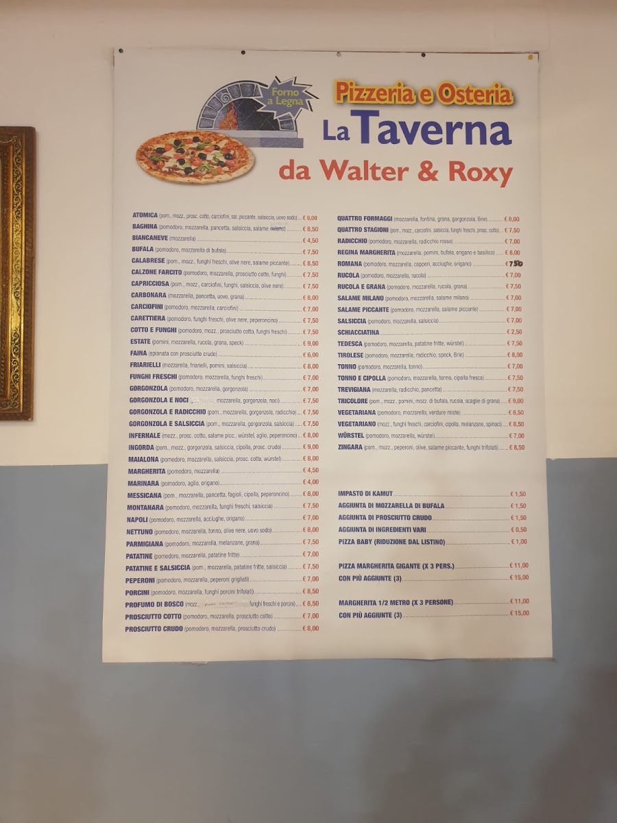 Menu La Taverna Da Walter E Roxy-2