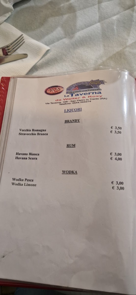 Menu La Taverna Da Walter E Roxy-9
