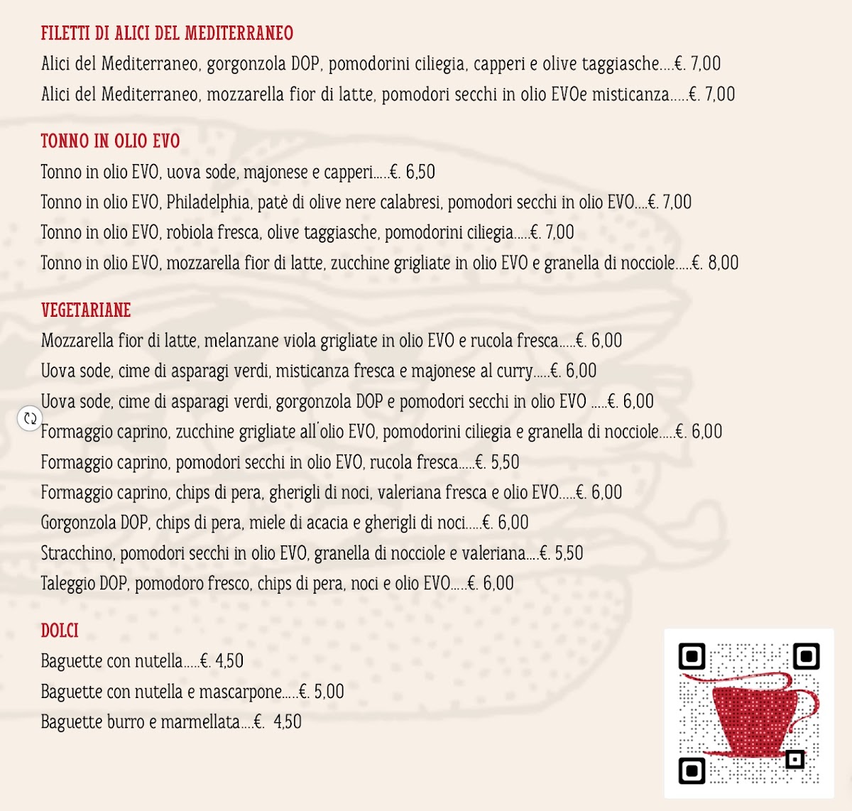 Menu La Tazza Rossa-1