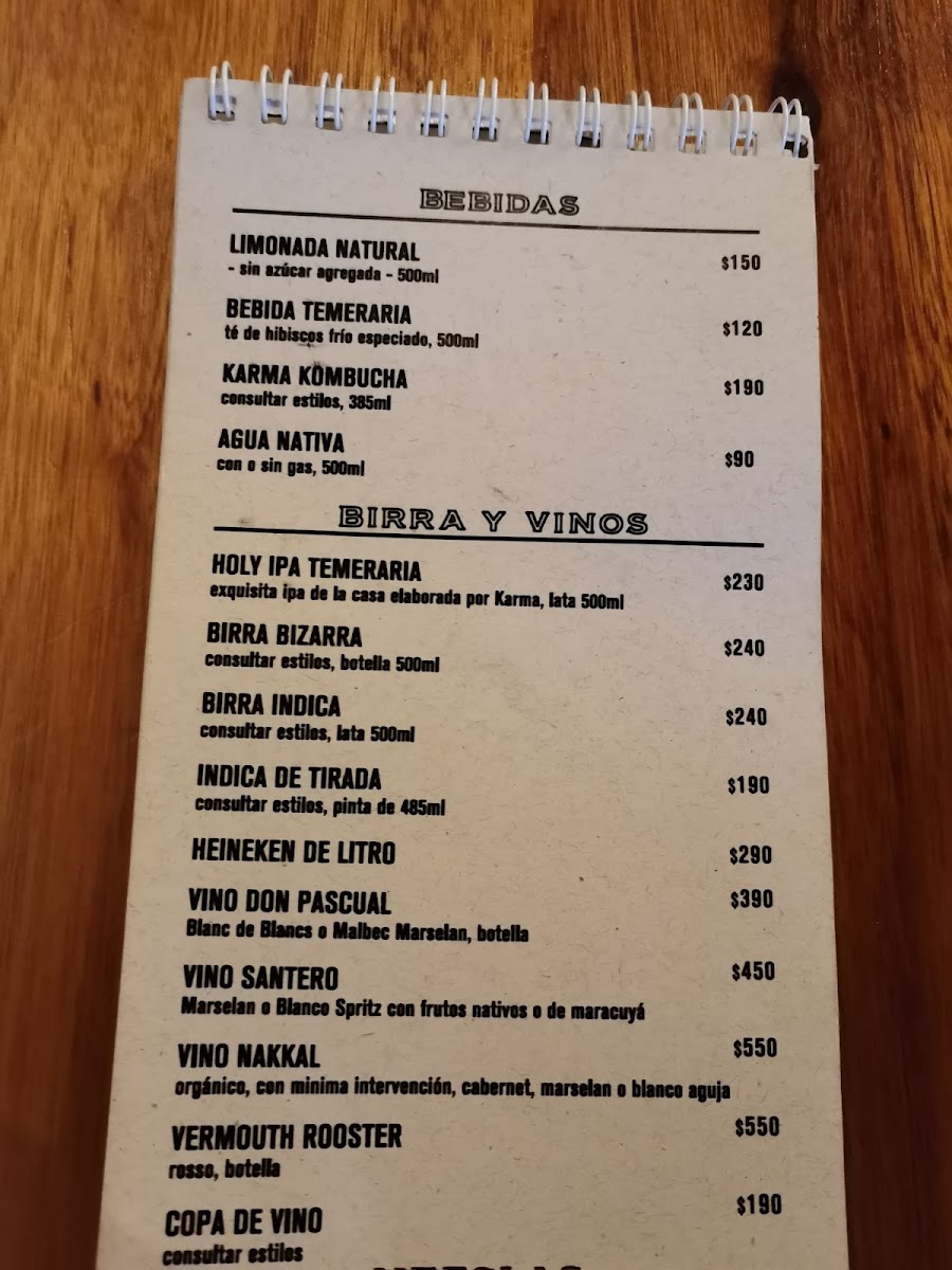Menu La Temeraria-9