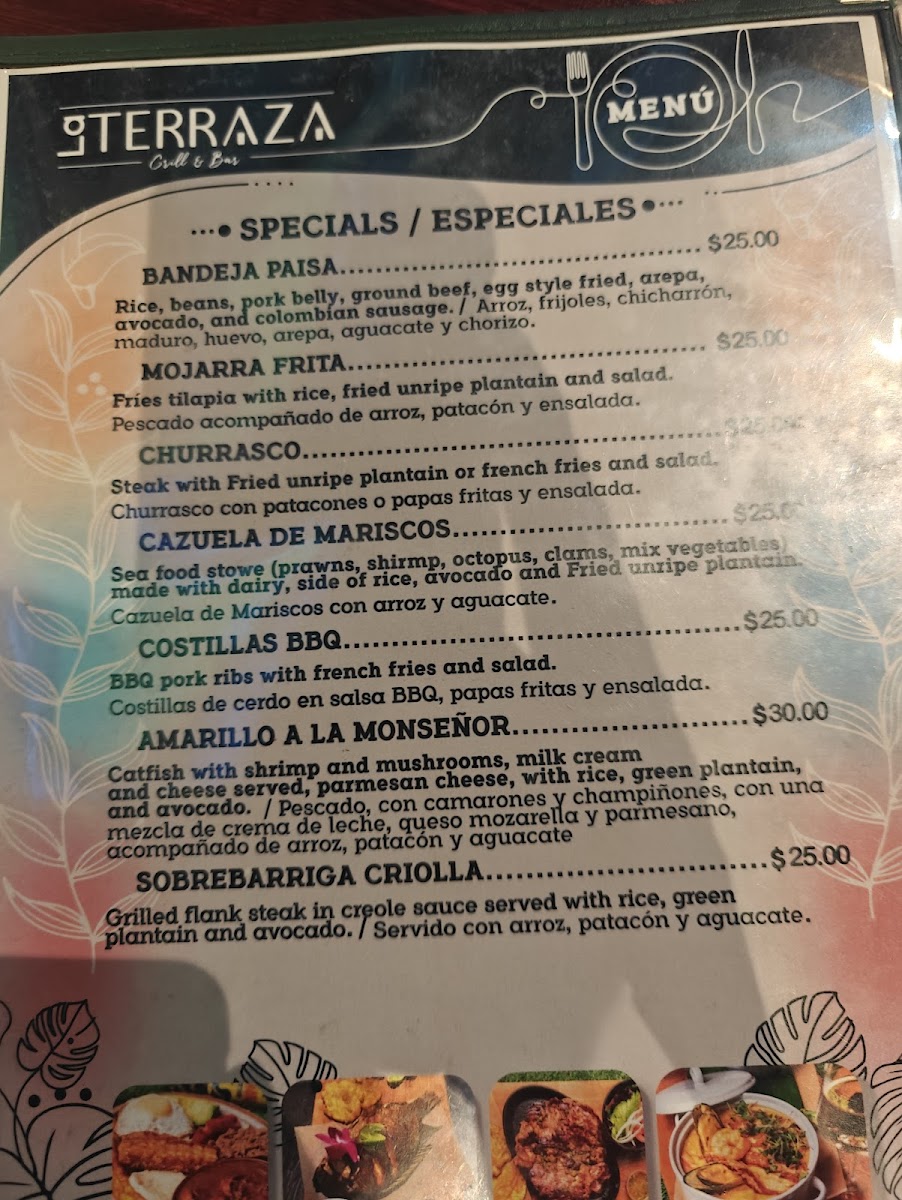 Menu La Terraza Grill & Bar-10