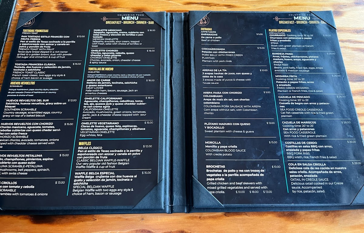 Menu La Terraza Grill & Bar-2