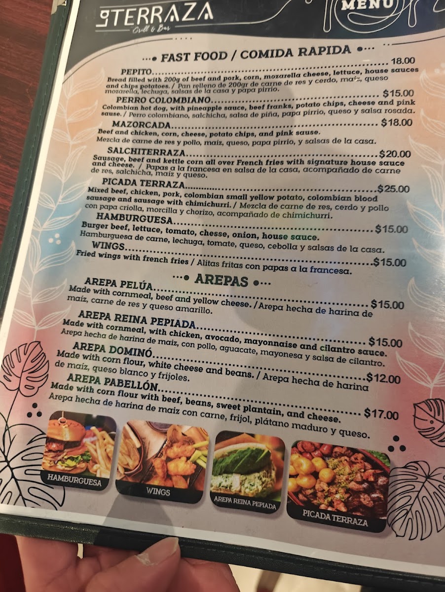 Menu La Terraza Grill & Bar-5