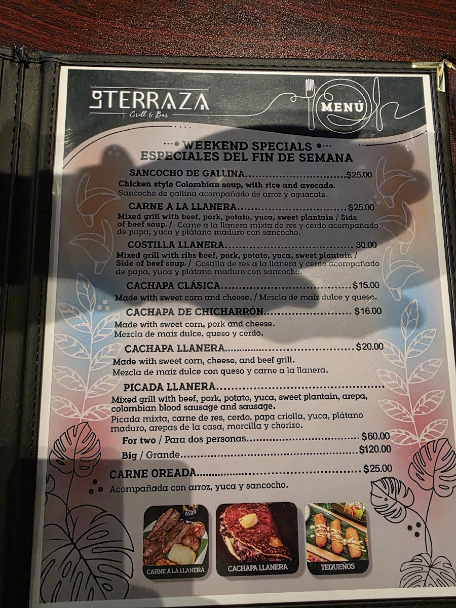 Menu La Terraza Grill & Bar-6