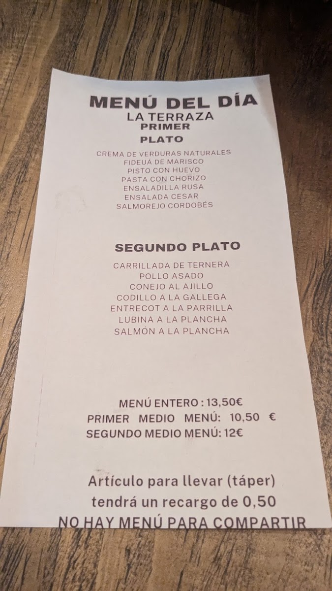 Menu La Terraza-2