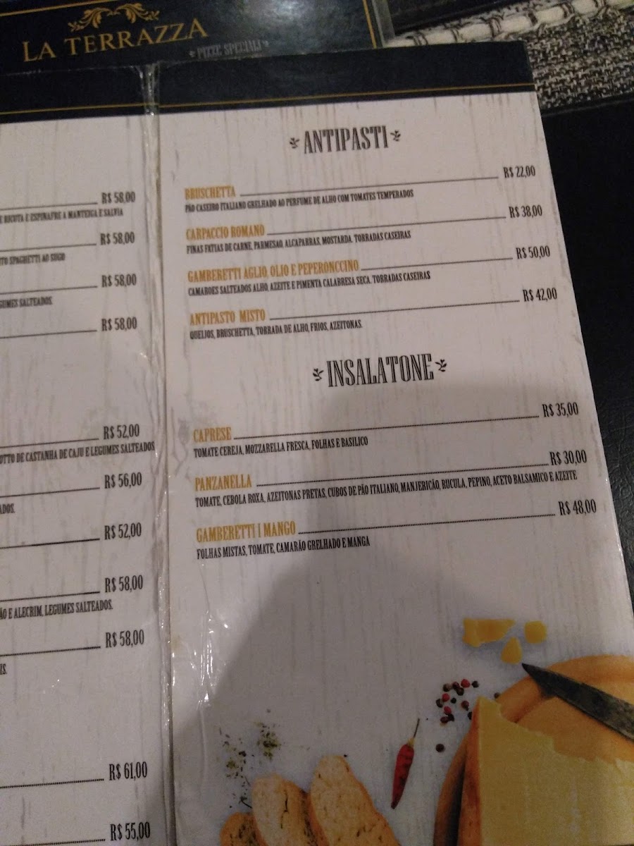 Menu La Terrazza Ristorante Italiano-6
