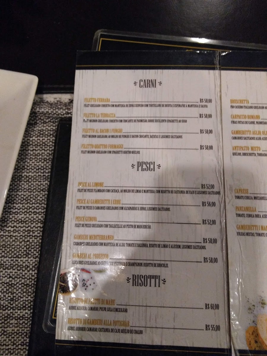 Menu La Terrazza Ristorante Italiano-7