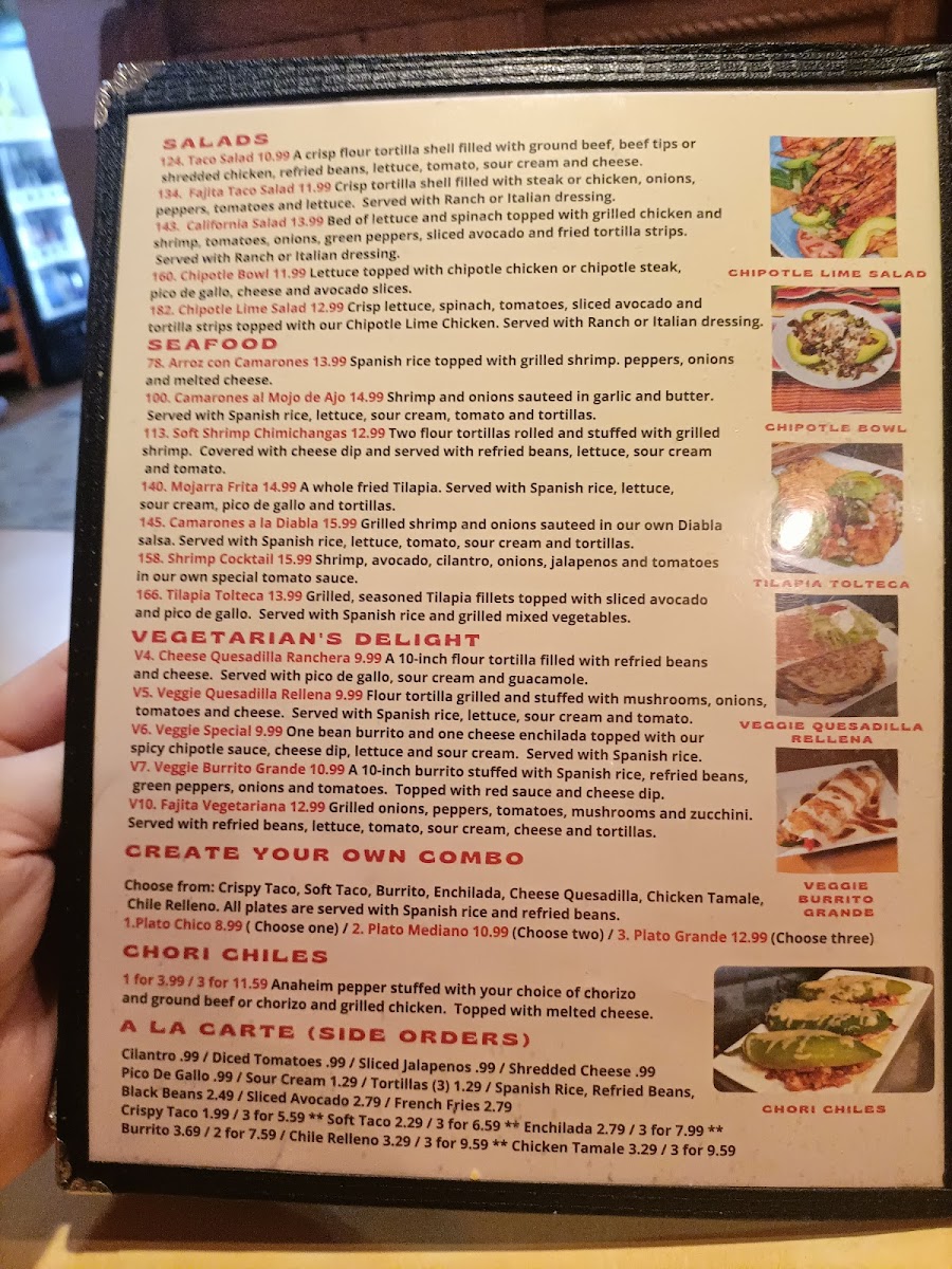 Menu La Tolteca Mexican Restaurant-10