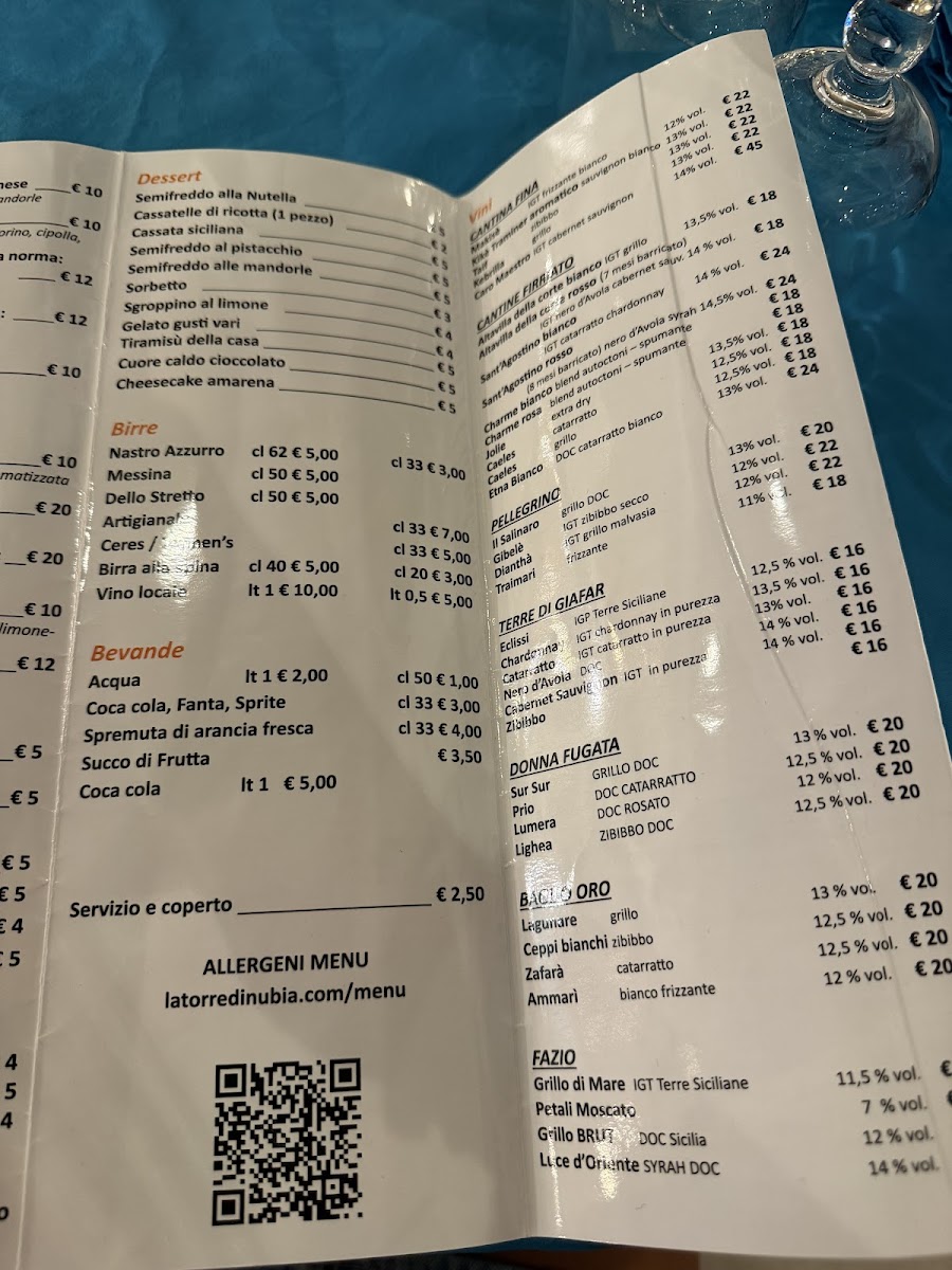 Menu La Torre Di Nubia-6