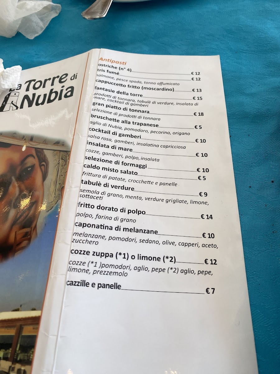 Menu La Torre Di Nubia-7