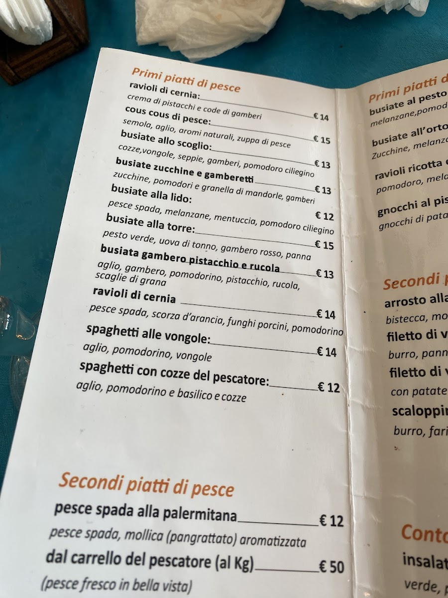 Menu La Torre Di Nubia-8