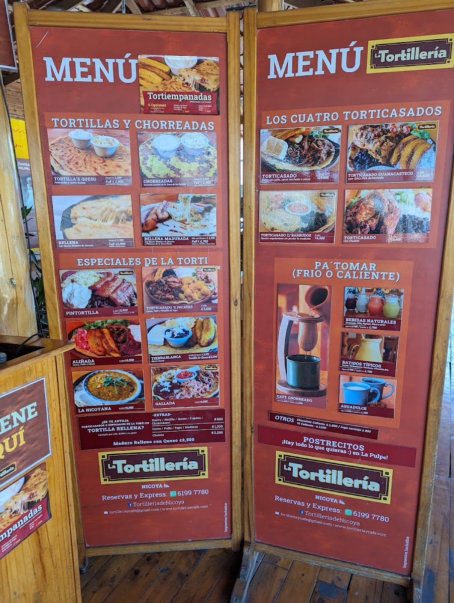 Menu La Tortillería Nicoya-3