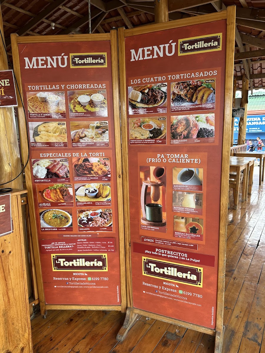 Menu La Tortillería Nicoya-5