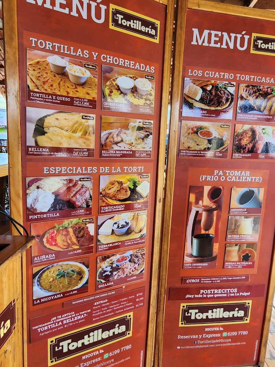 Menu La Tortillería Nicoya-8