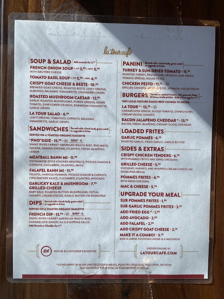 Menu La Tour Cafe Iwilei-6