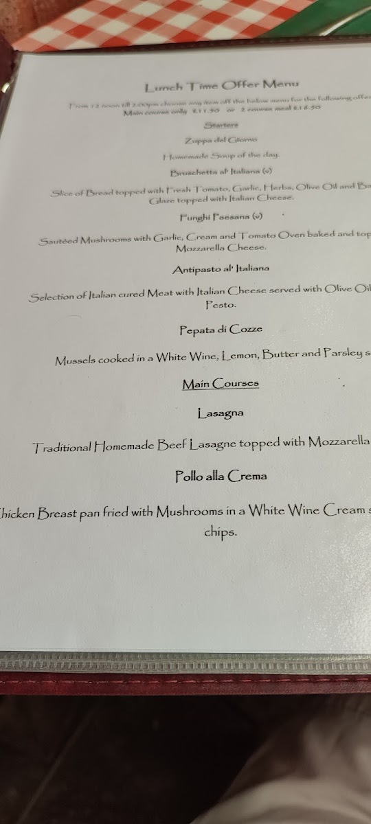 Menu La Trattoria Da Vincenzo-5
