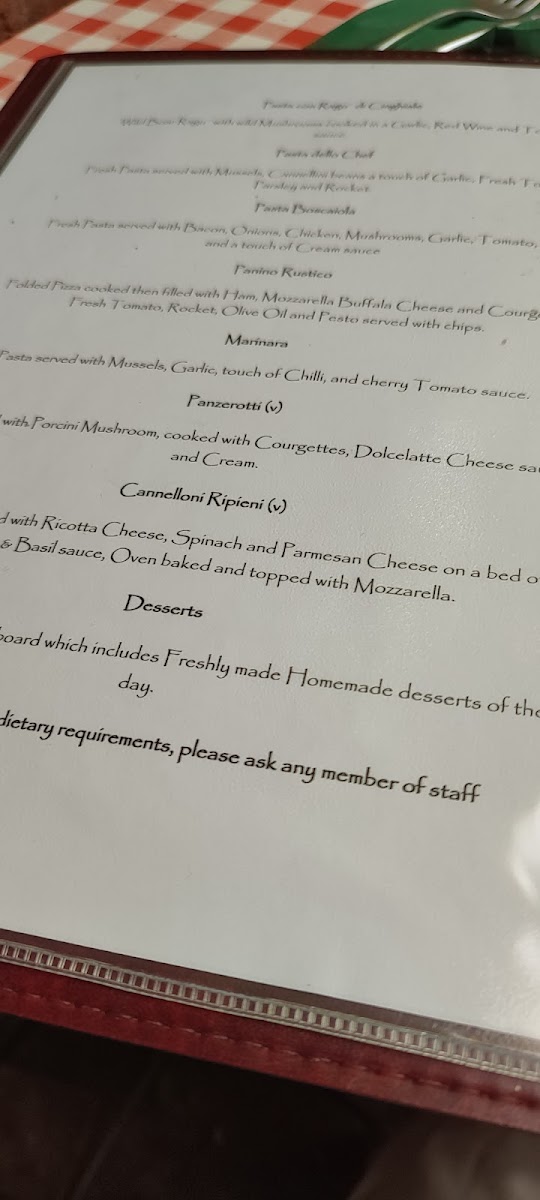 Menu La Trattoria Da Vincenzo-6