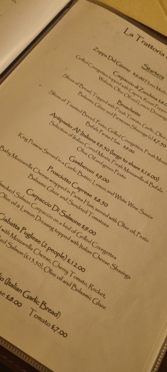 Menu La Trattoria Da Vincenzo-7
