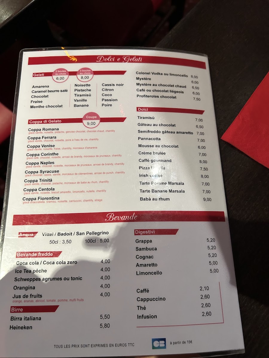 Menu La Trinita-2