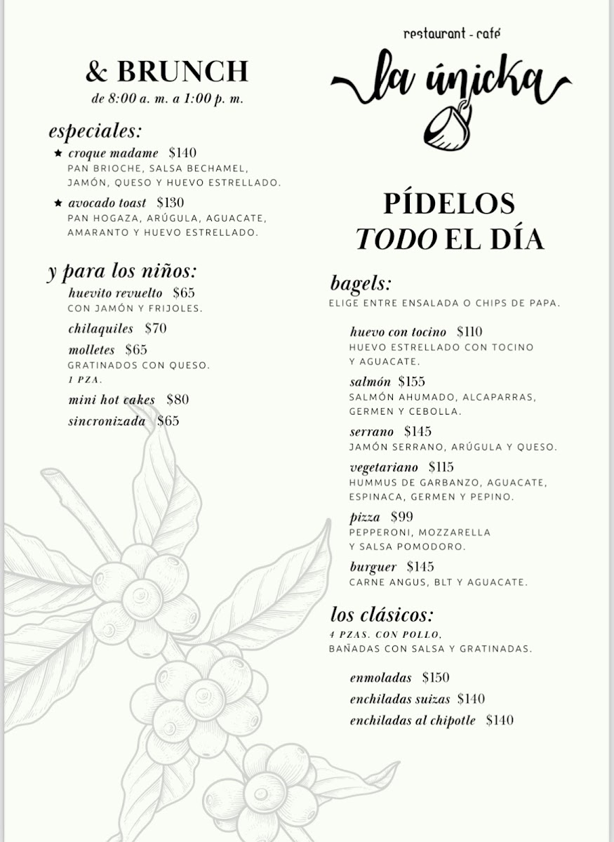 Menu La Unicka Taza-1