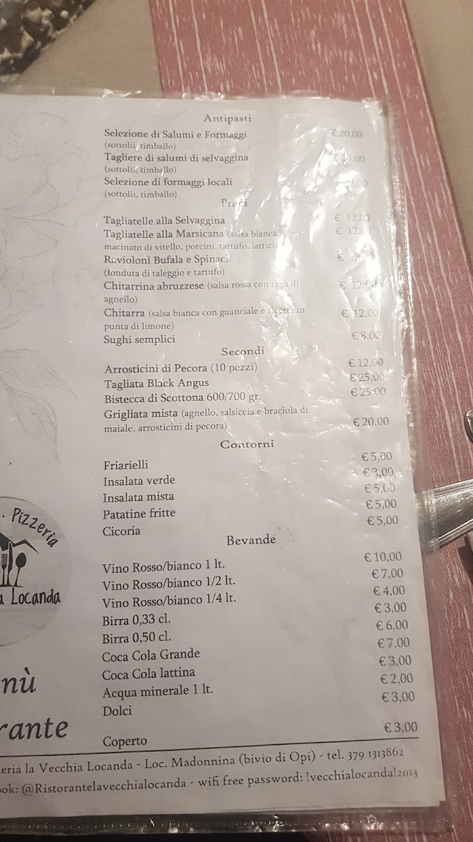 Menu La Vecchia Locanda-1