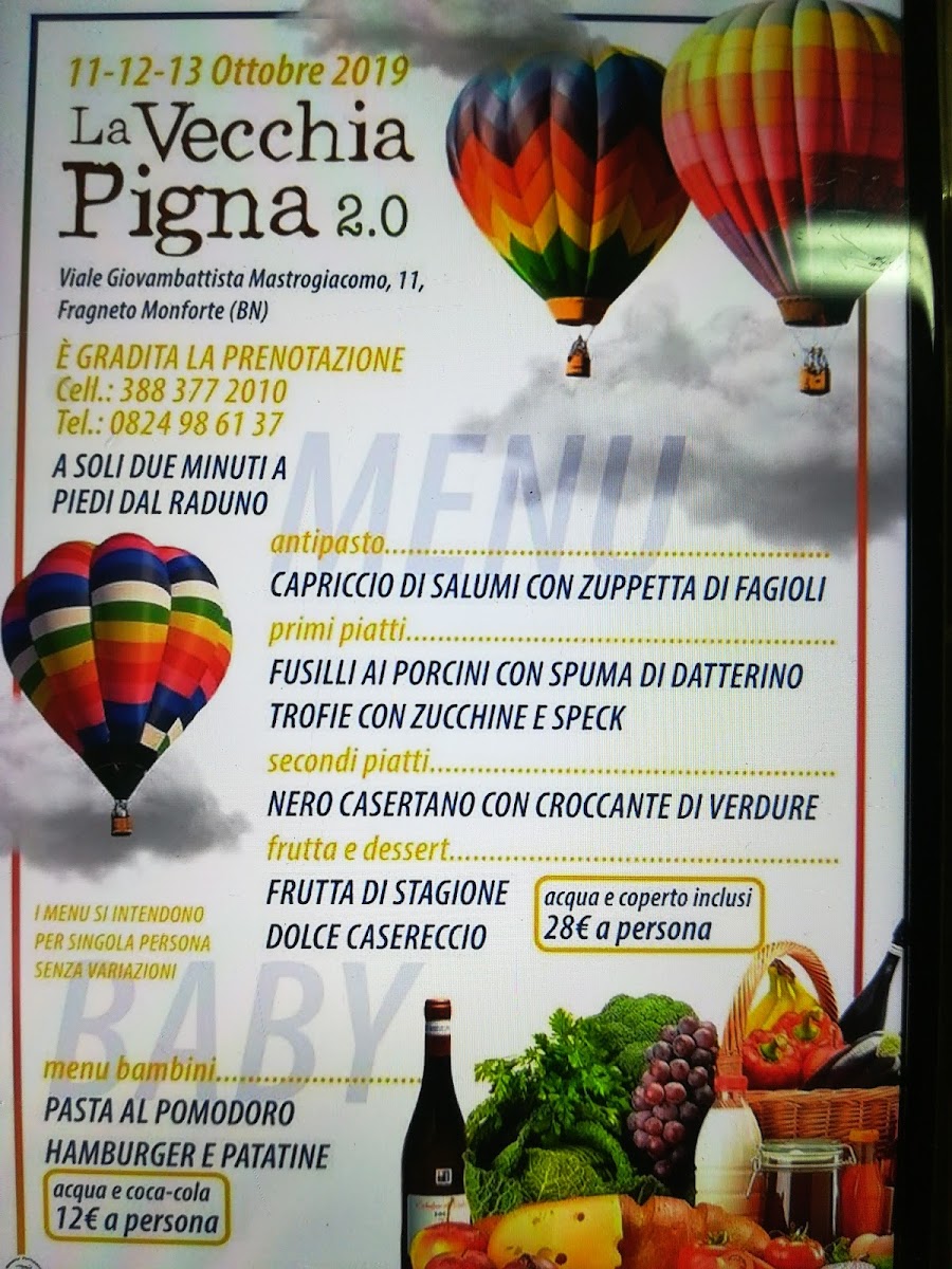 Menu La Vecchia Pigna 2.0-1