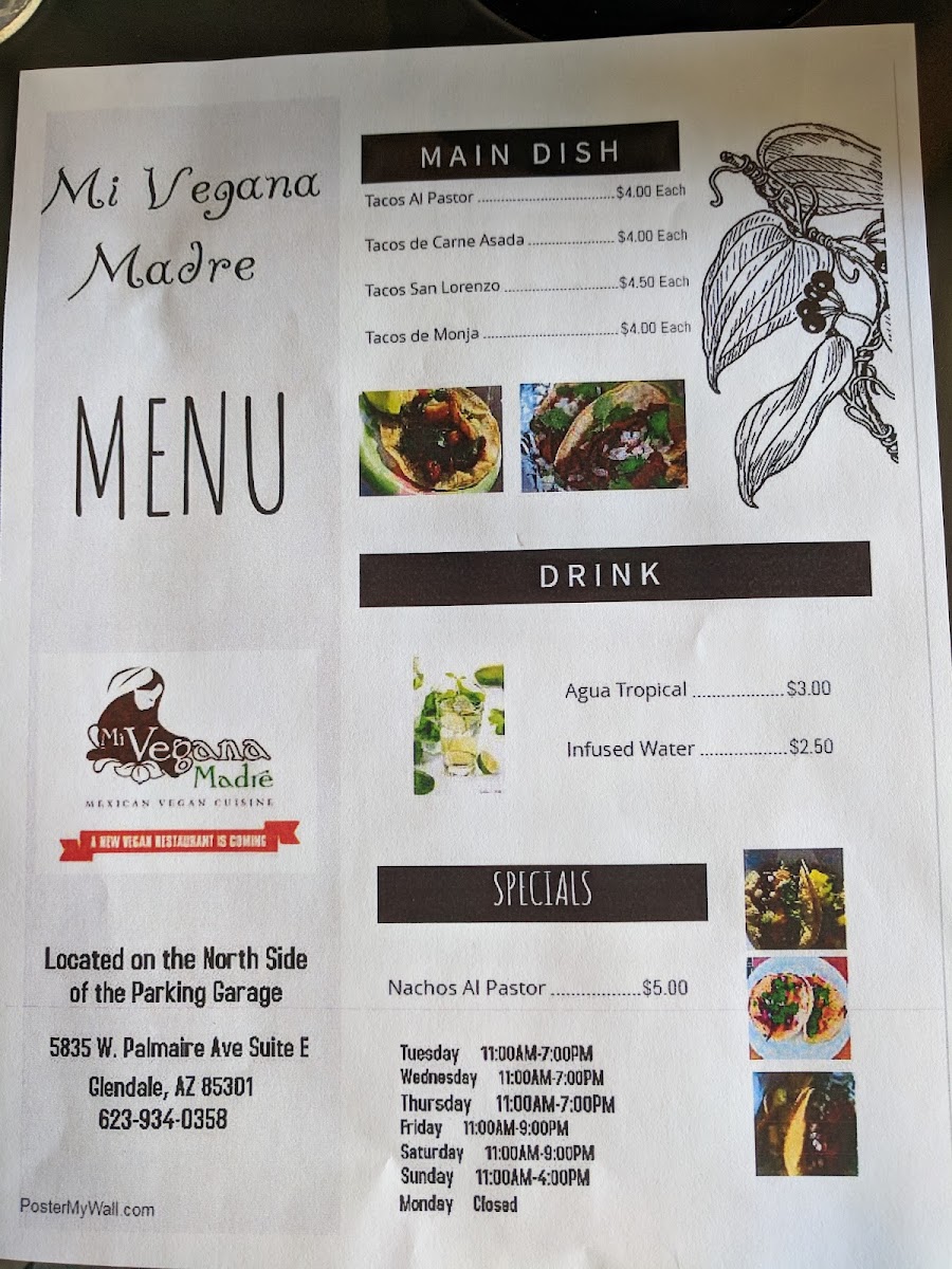 Menu La Vegana Madre-5