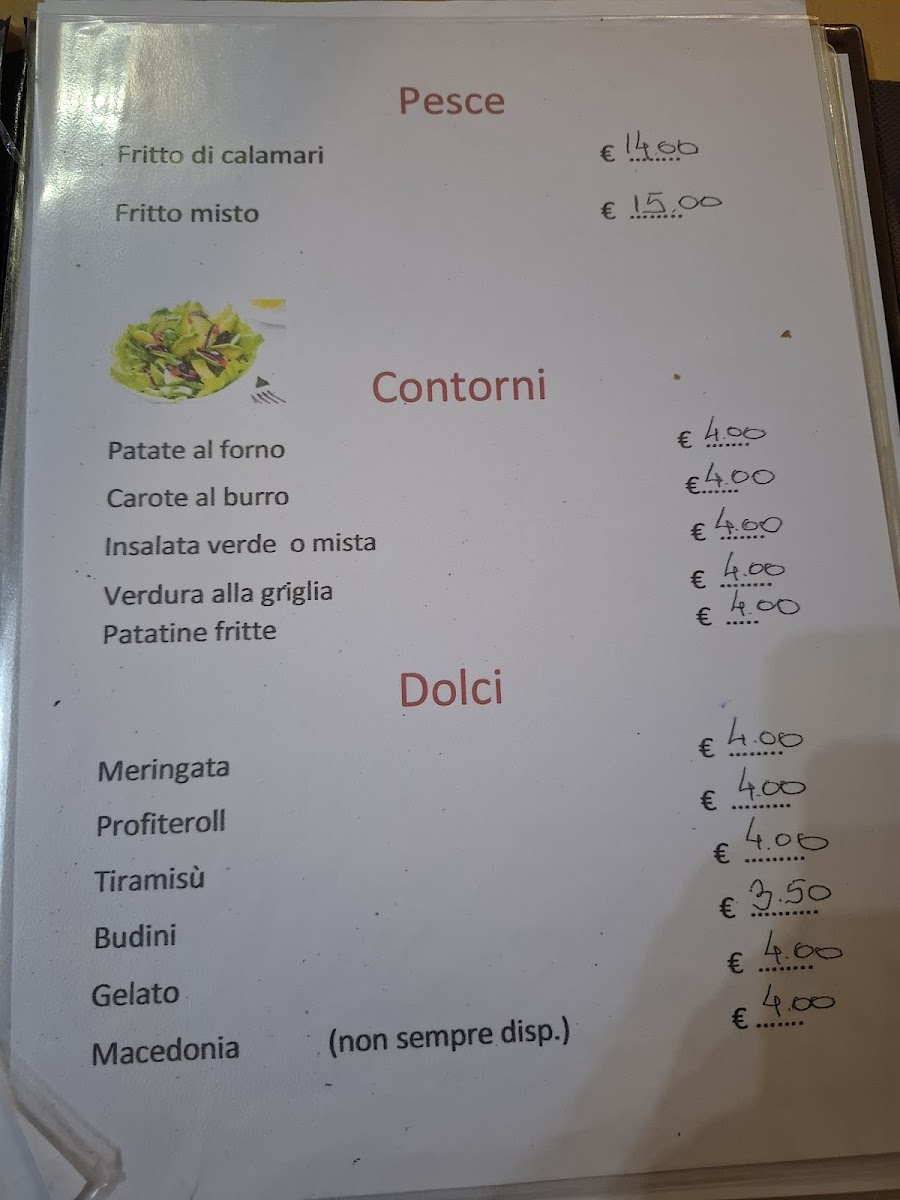 Menu La Venaria Reale-4