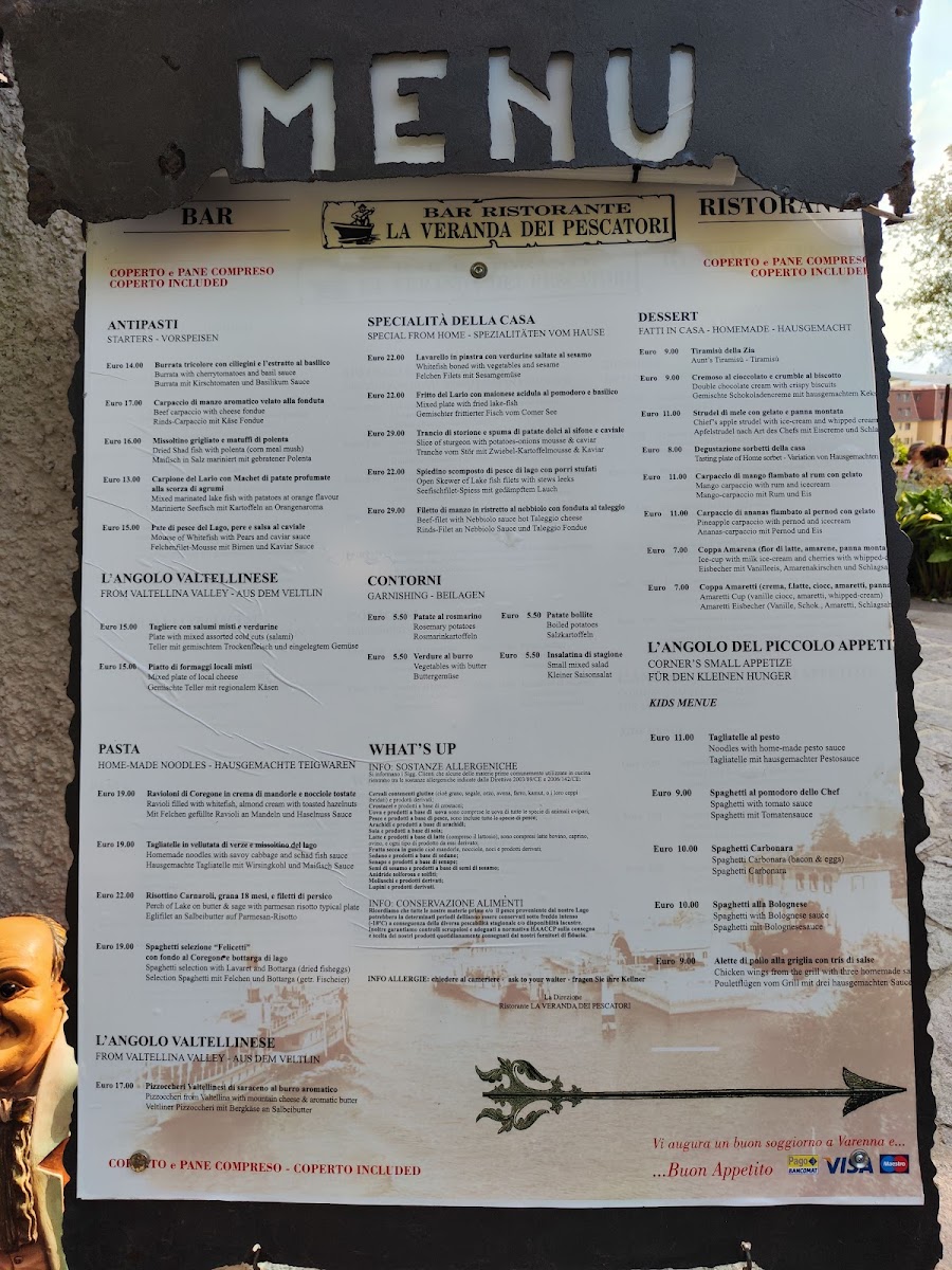 Menu La Veranda Dei Pescatori-2