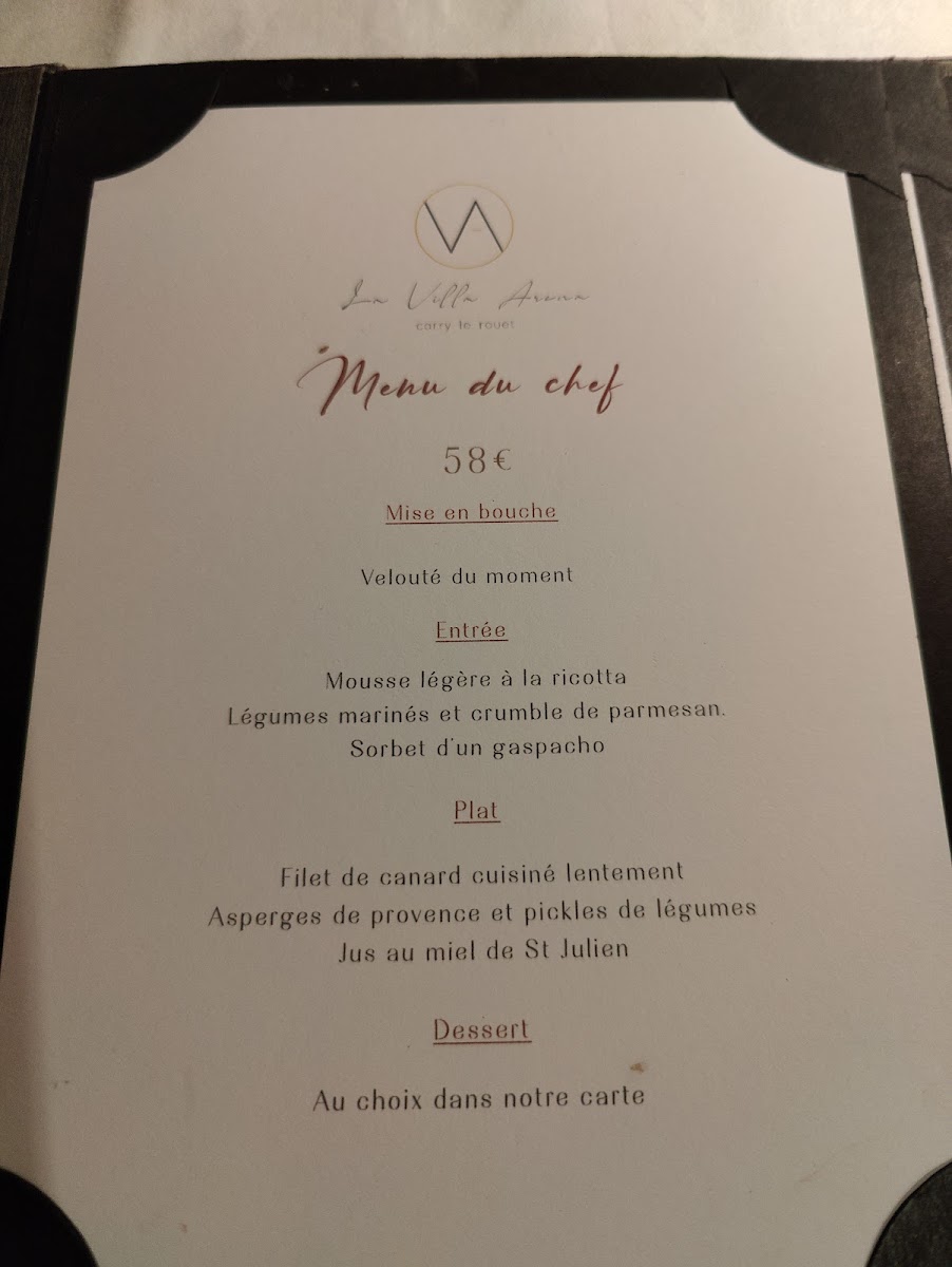 Menu La Villa Arena Jeremy Turgon-7