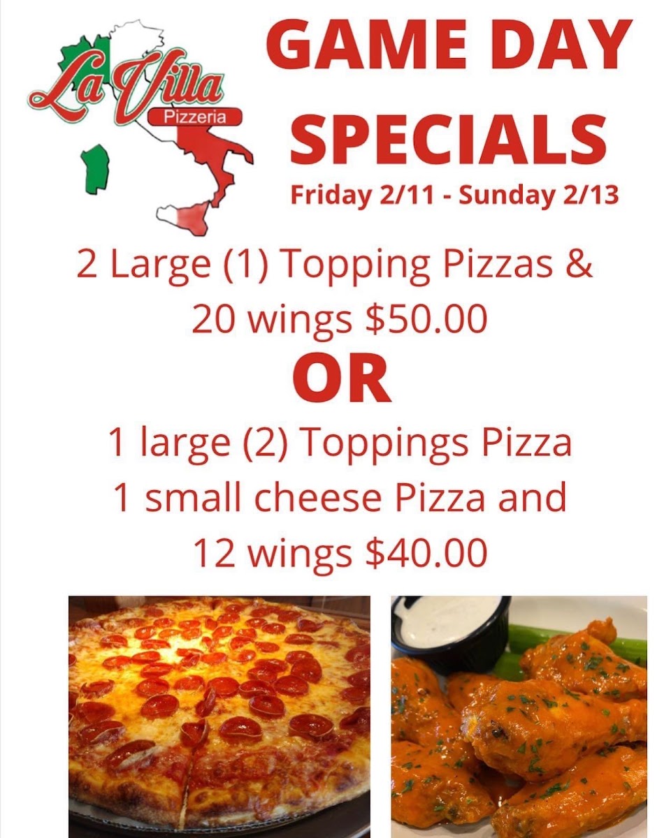 Menu La Villa Pizzeria-5