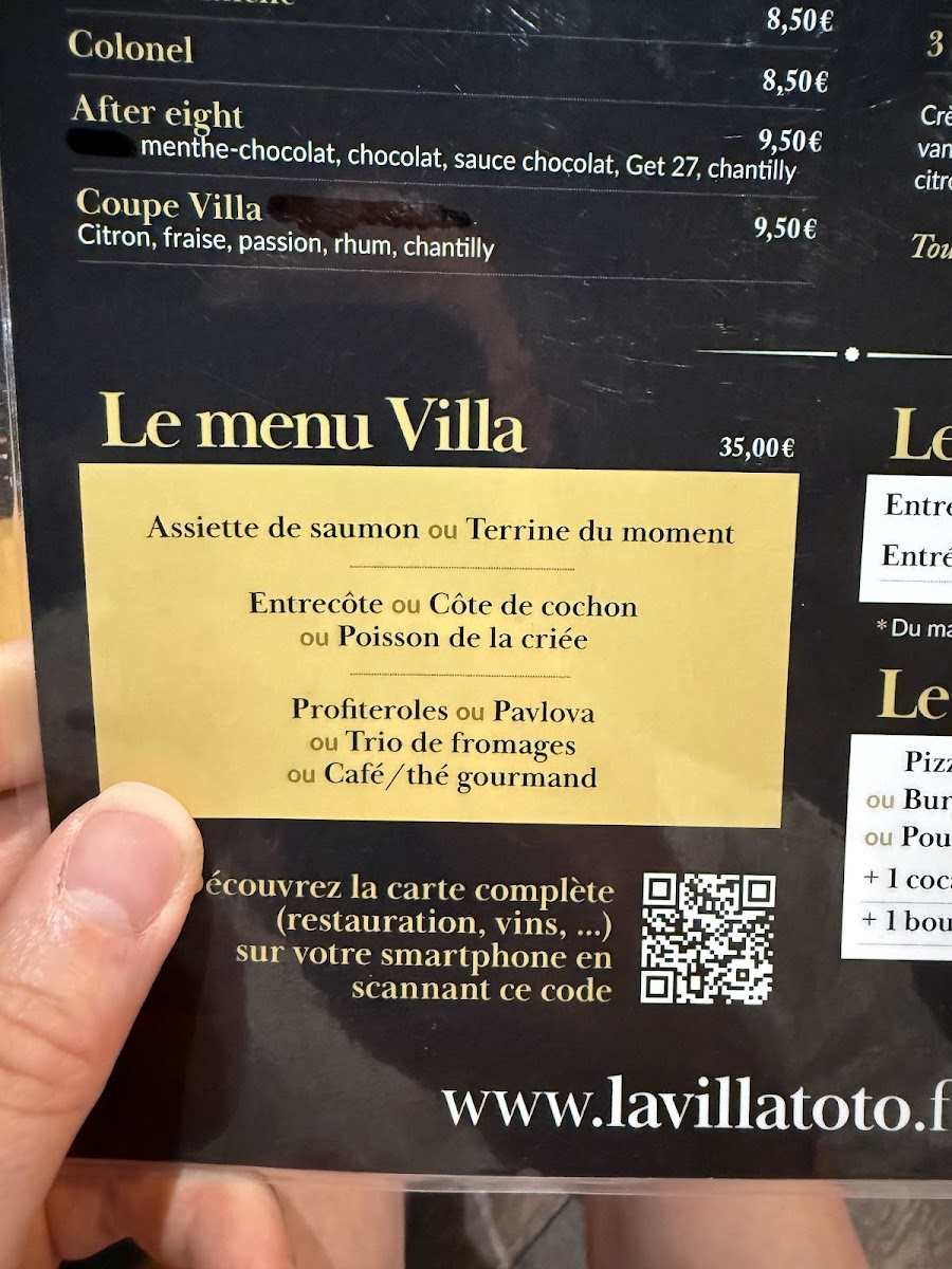 Menu La Villa Toto-8