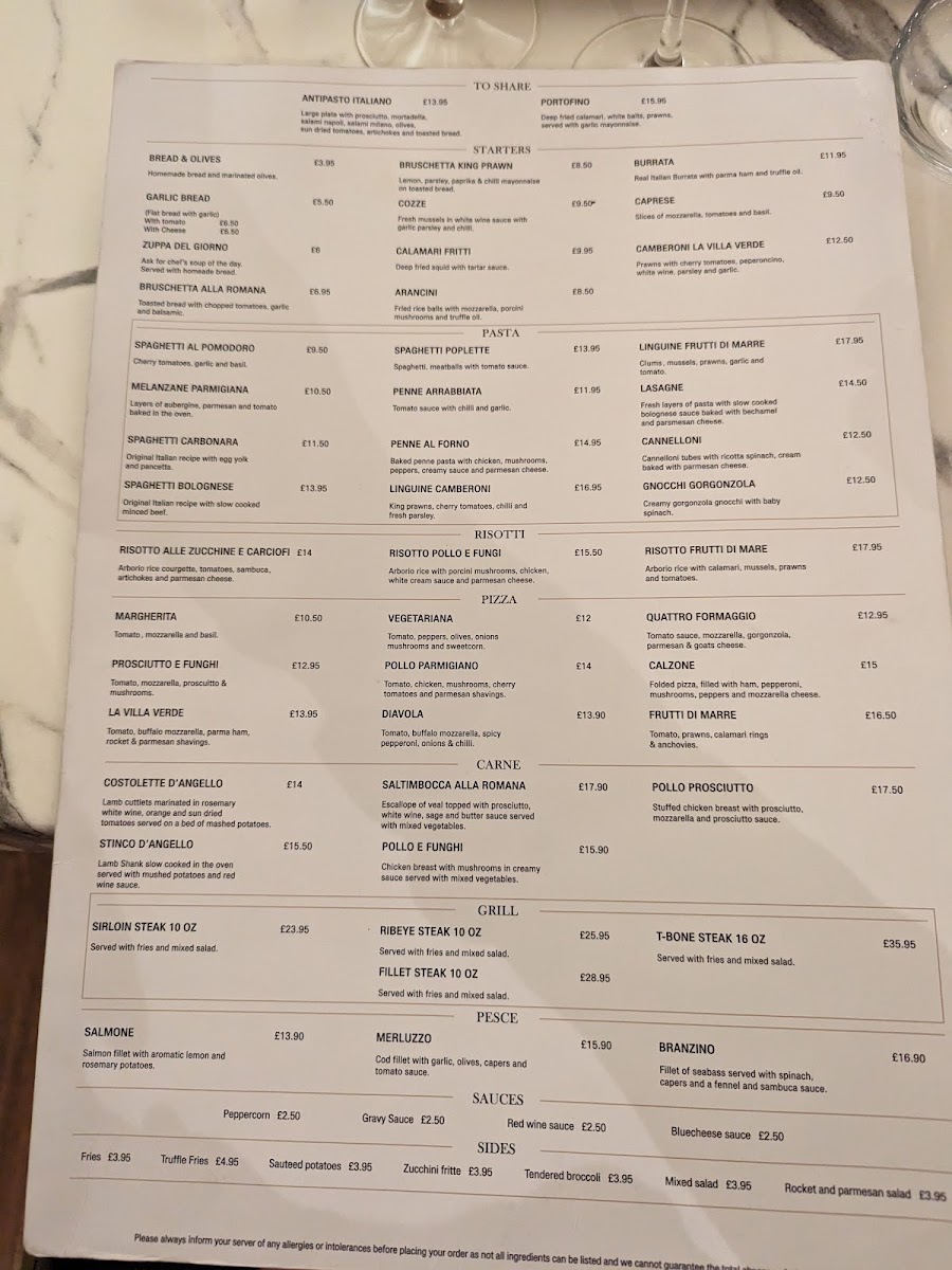Menu La Villa Verde-2