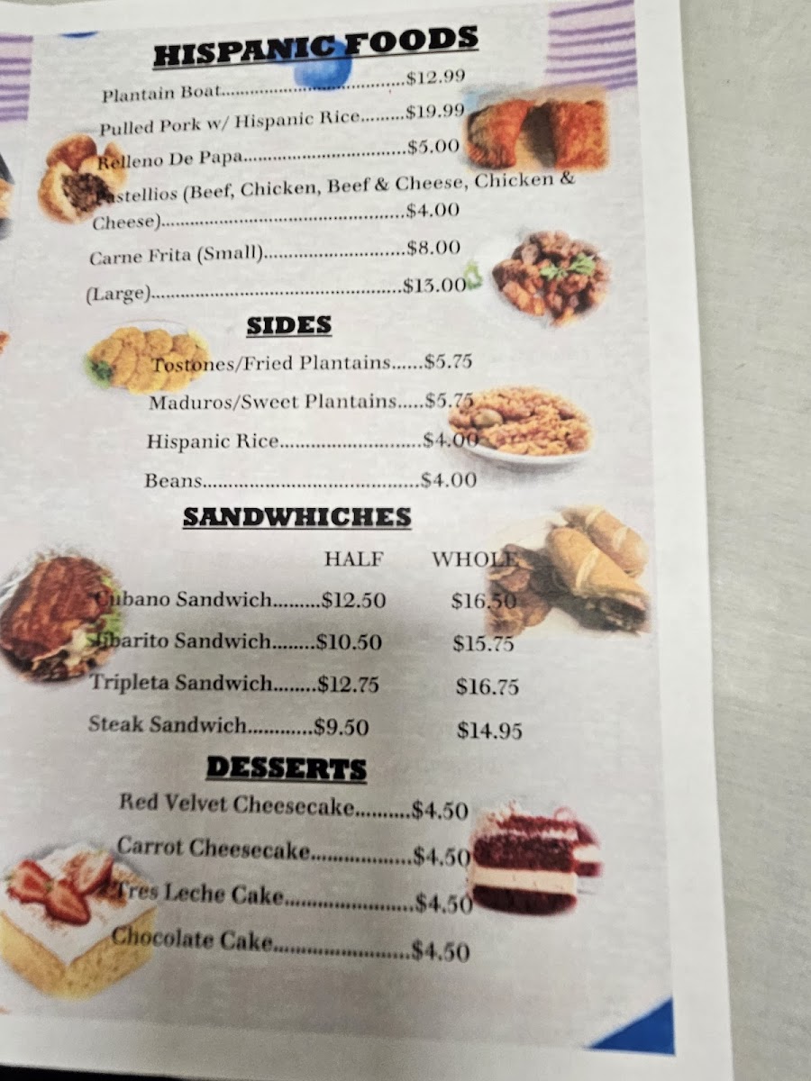 Menu La Vista Soul-1
