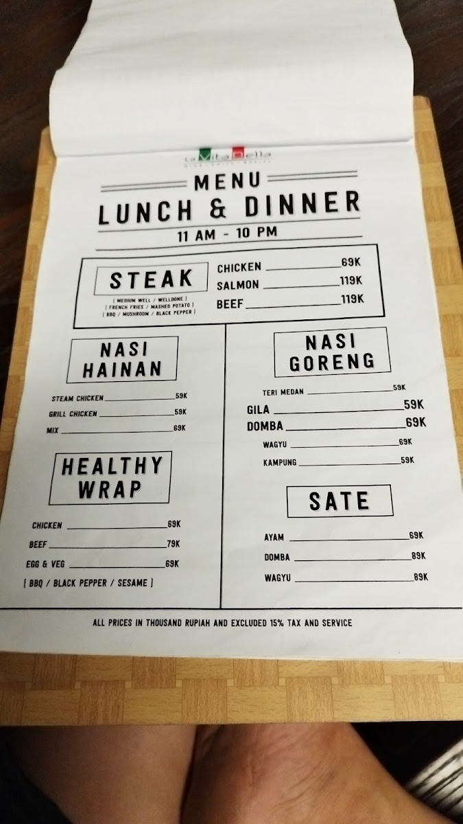 Menu La Vita Bella-10