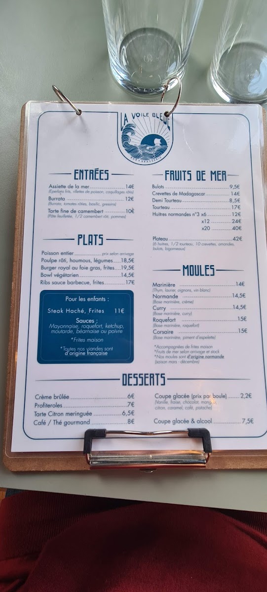 Menu La Voile Bleue-4