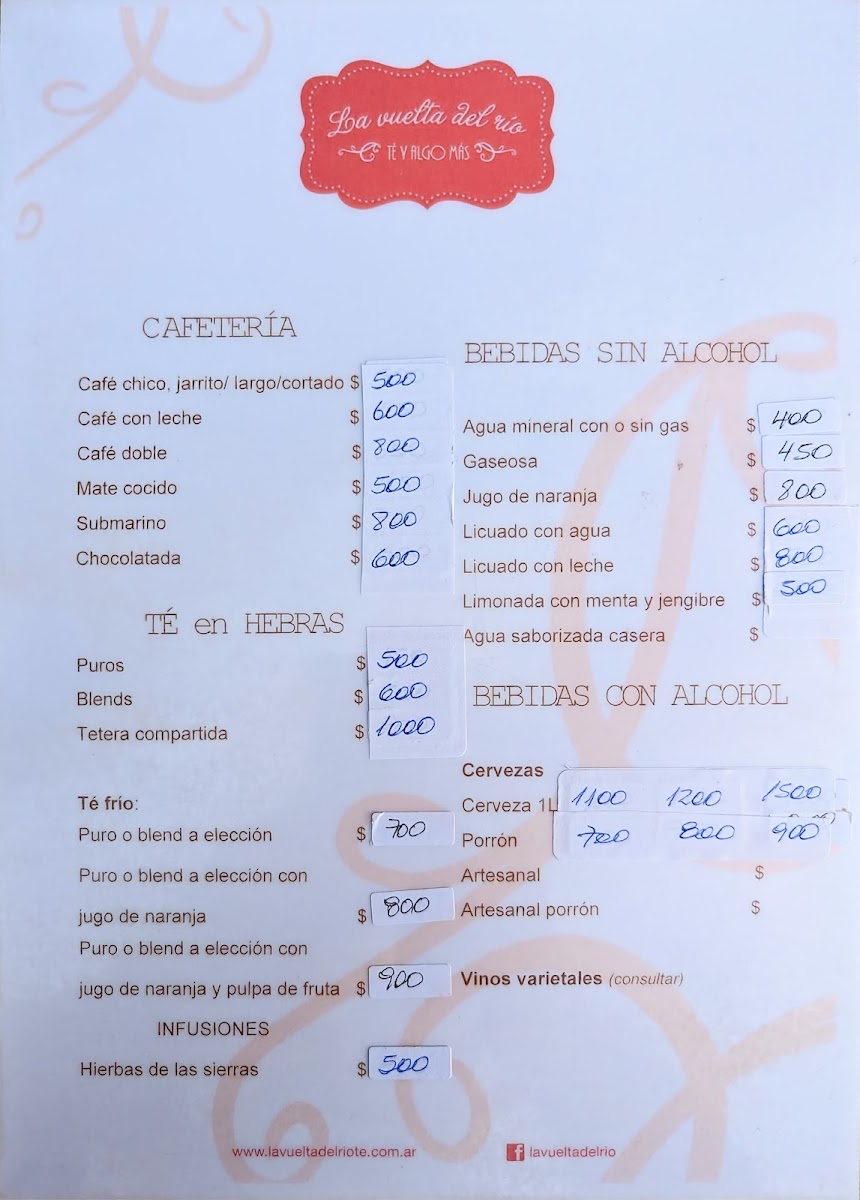 Menu La Vuelta Del Río-2