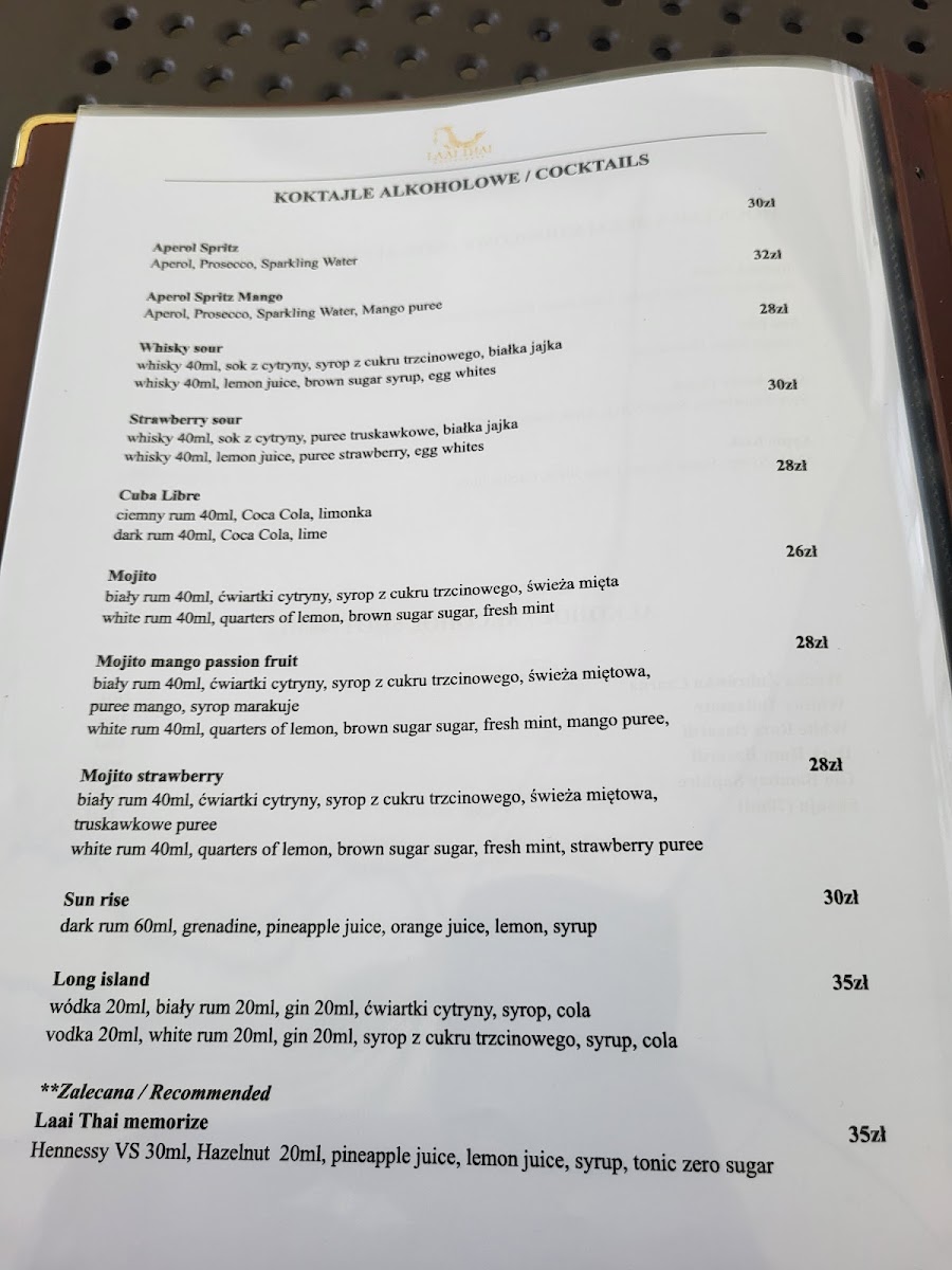 Menu Laai Thai Thai&sushi Restaurant-3