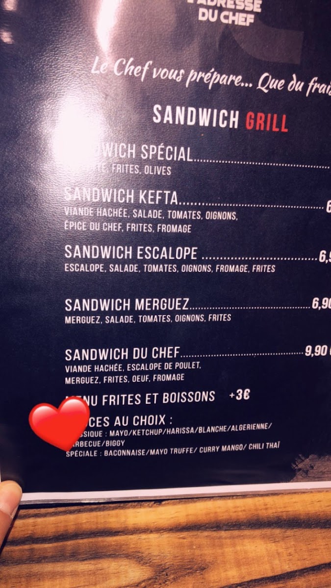 Menu L'adresse Du Chef-1