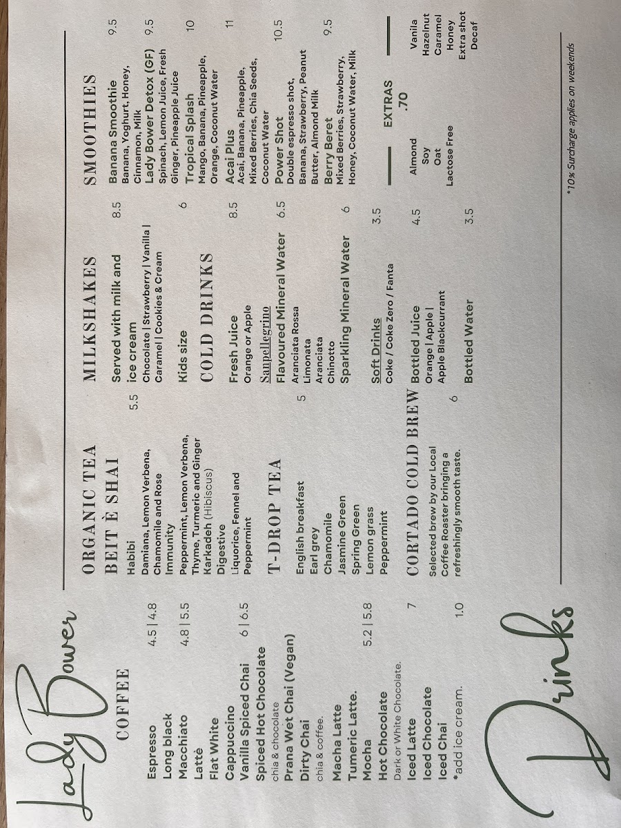 Menu Lady Bower Cafe-1