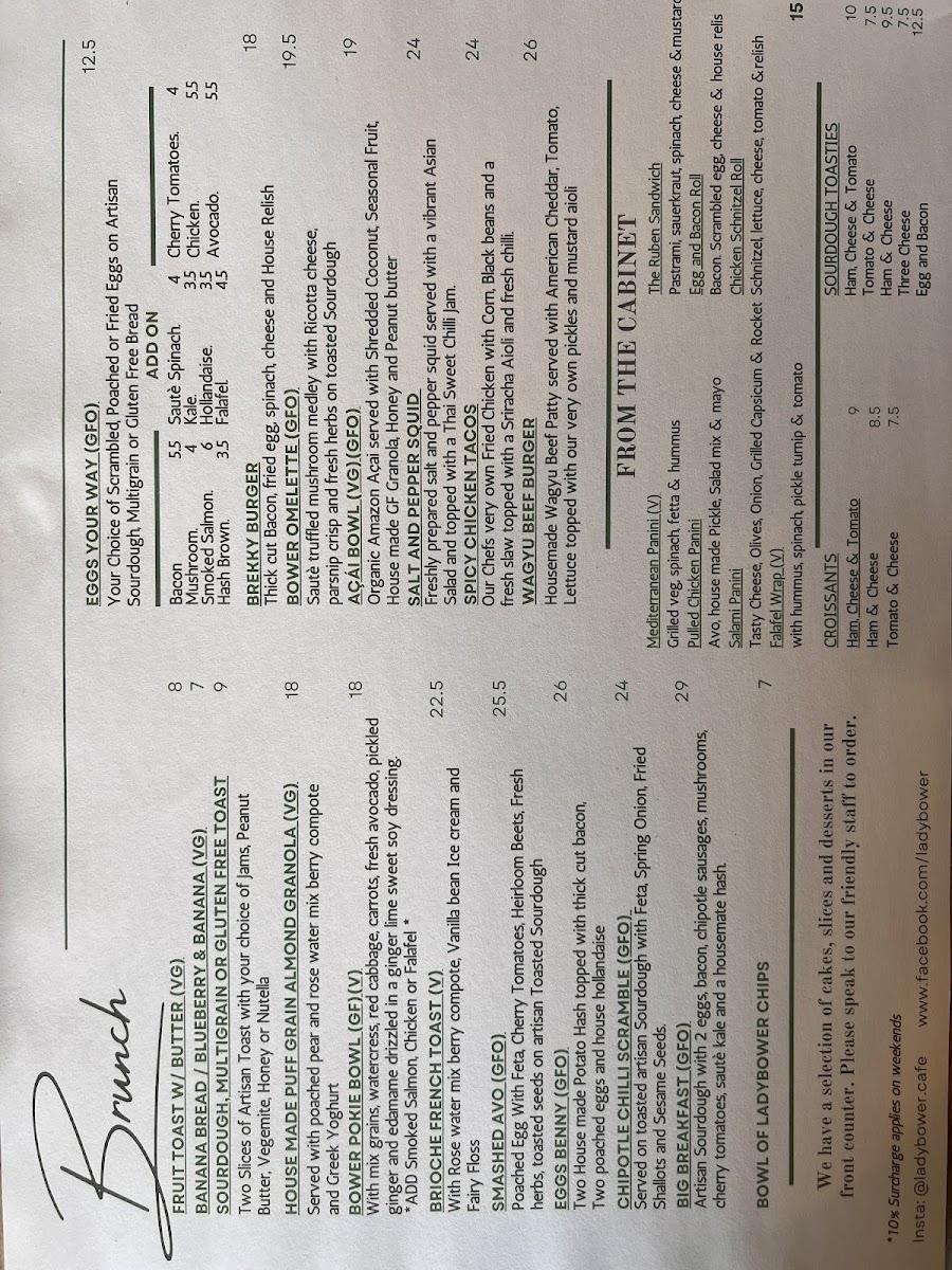 Menu Lady Bower Cafe-2