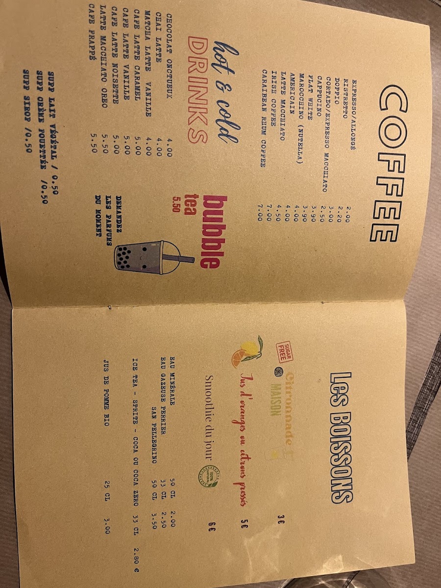 Menu Lady Glagla / Crêperie / Brunch-9