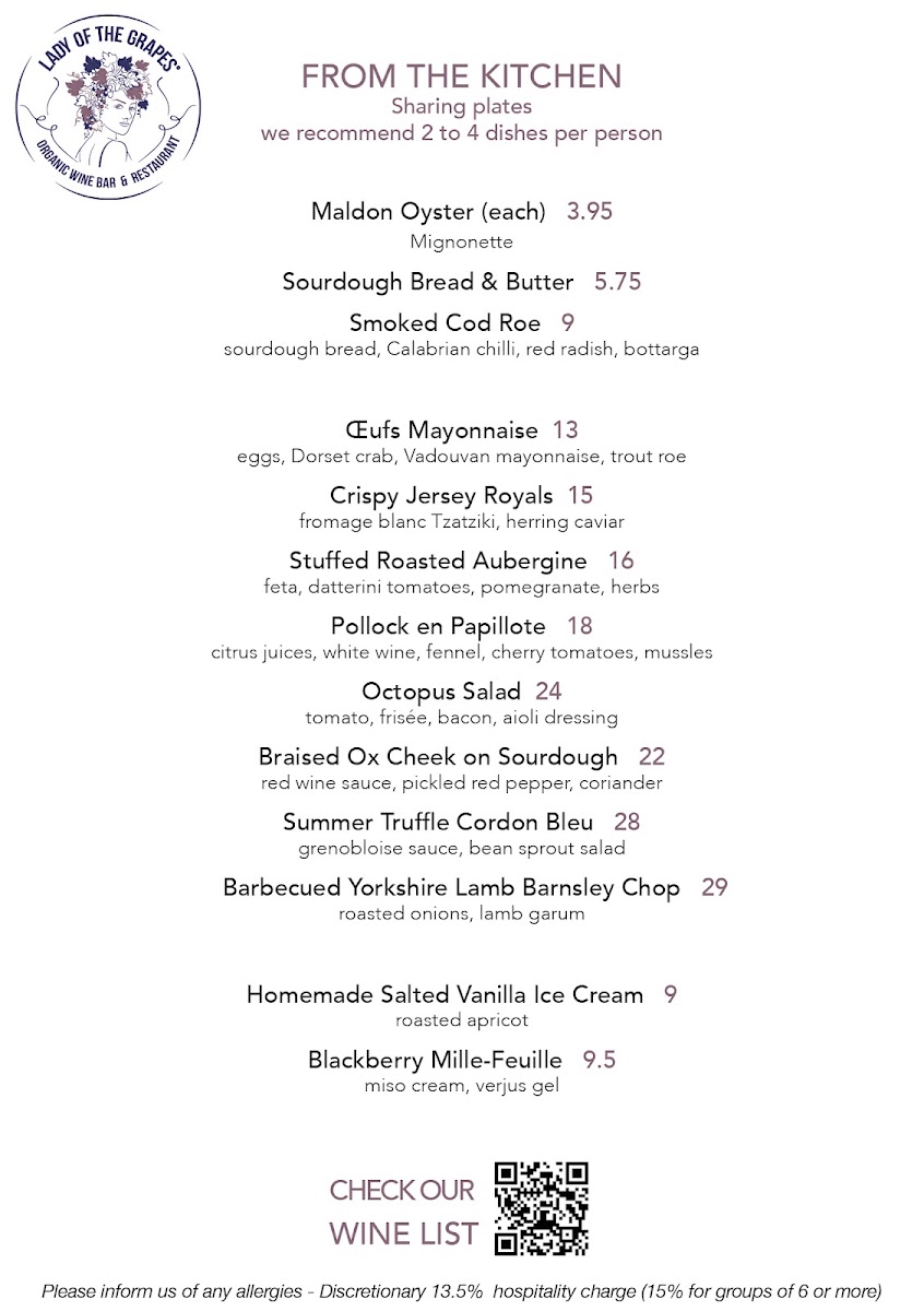 Menu Lady Of The Grapes-2