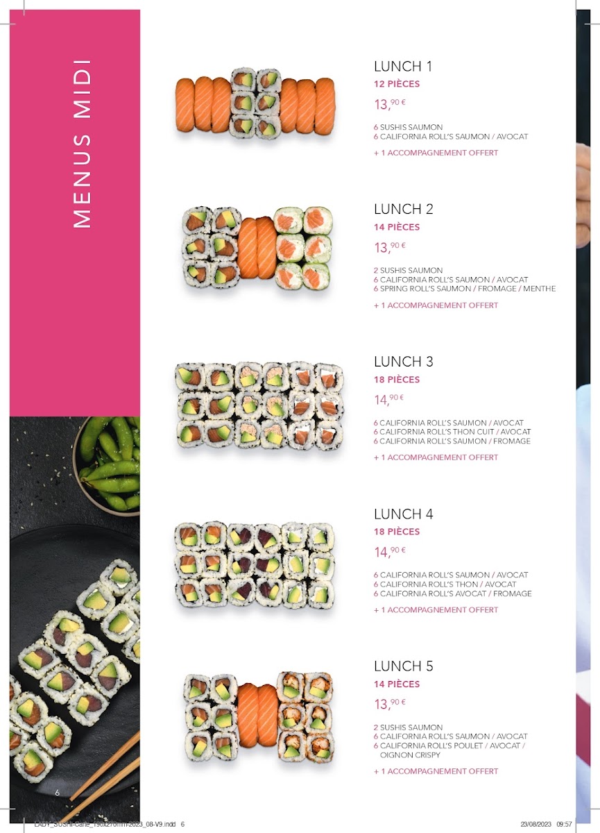Menu Lady Sushi Gières-6