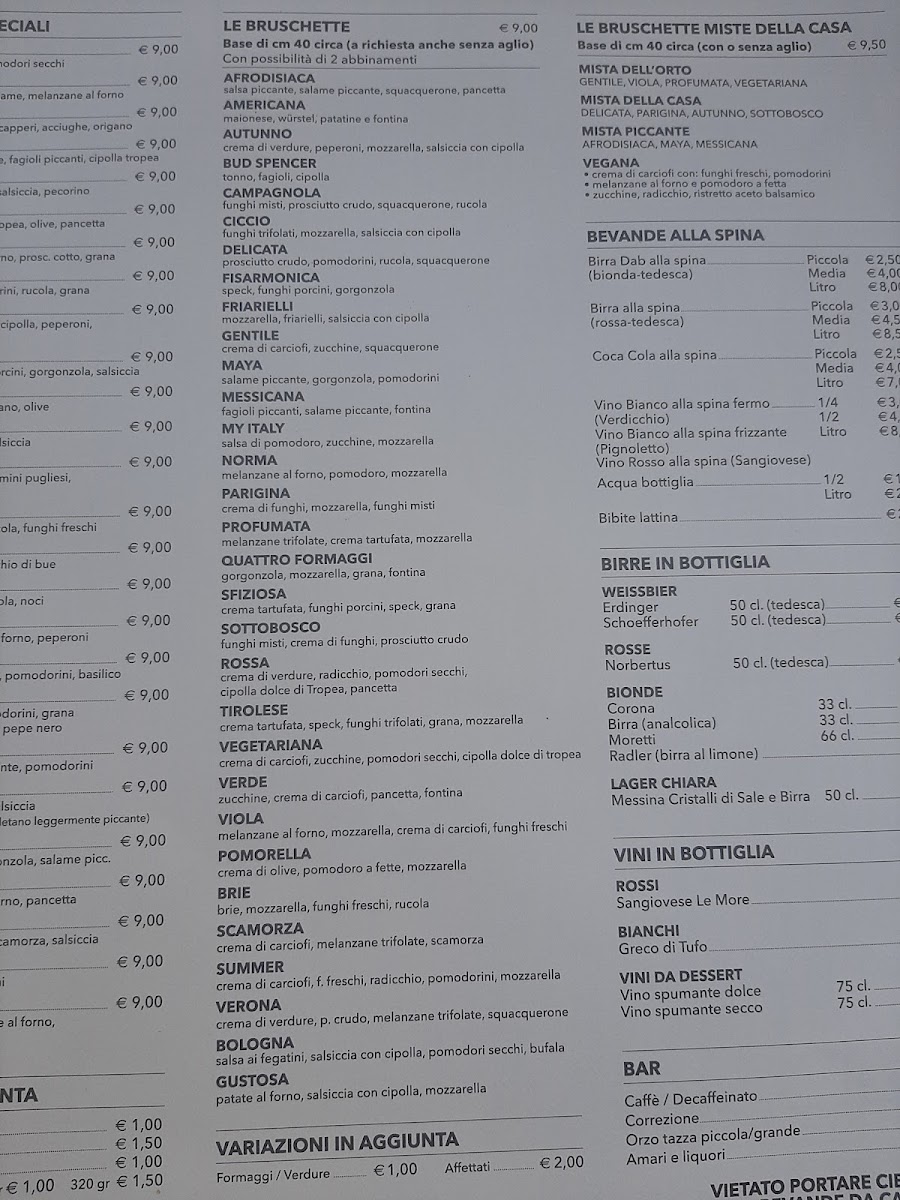 Menu Lago Max Pizzeria - Bruschetteria-10