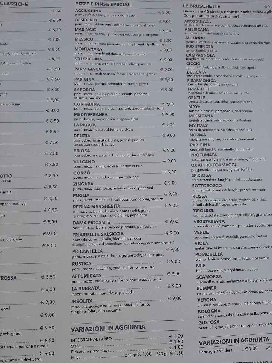 Menu Lago Max Pizzeria - Bruschetteria-8